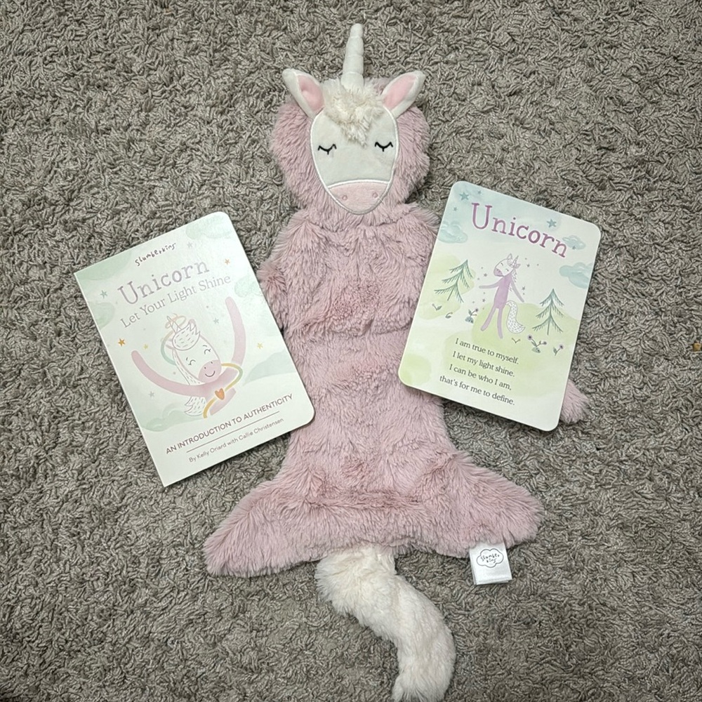 Slumberkins Unicorn Snuggler NWOT